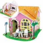 Dream Villa - Casuta din lemn cu mobilier Living Room